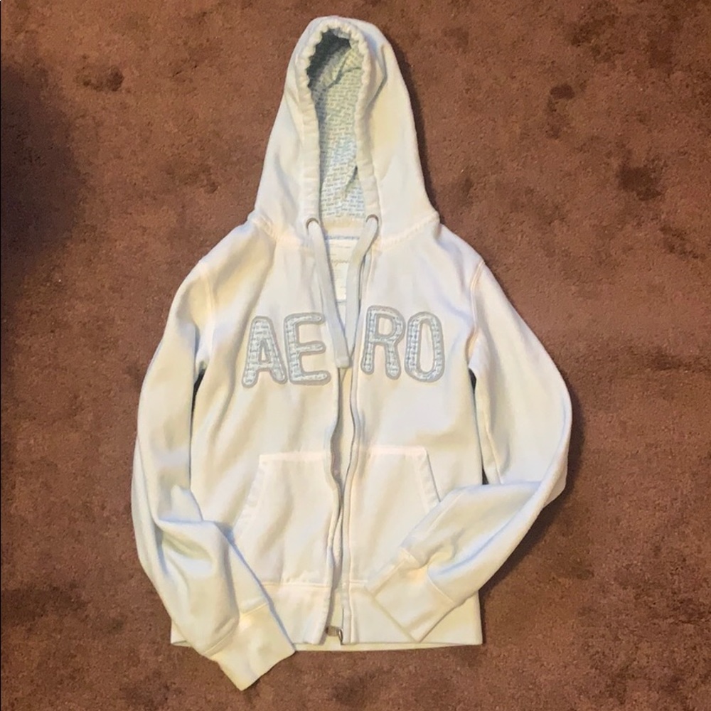 Aeropostale zip-up sweatshirt size M